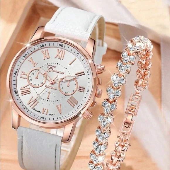 Geneva | Accessories | White And Rose Gold Accent Wrist  display picture 3